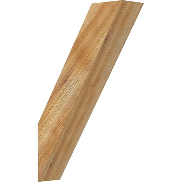 Ekena Millwork 4"W x 14"D x 22"H Traditional Rough Sawn Knee Brace, Western Red Cedar BRC04X14X22TRA00RWR - main